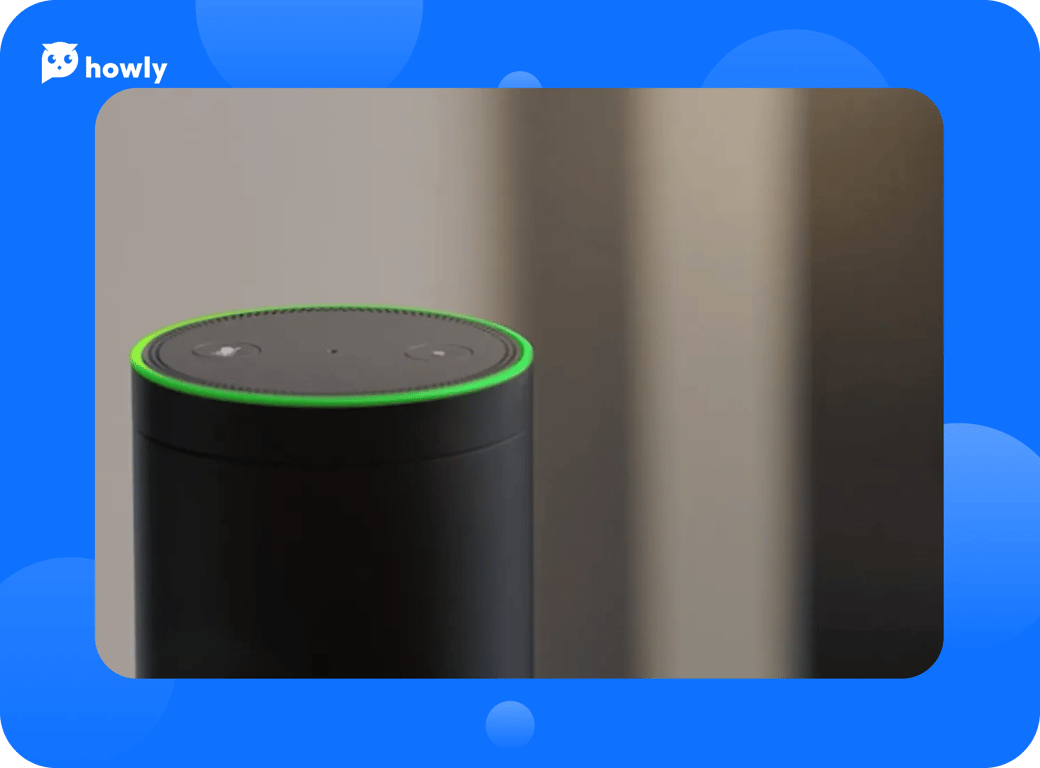 How to stop green light on Alexa