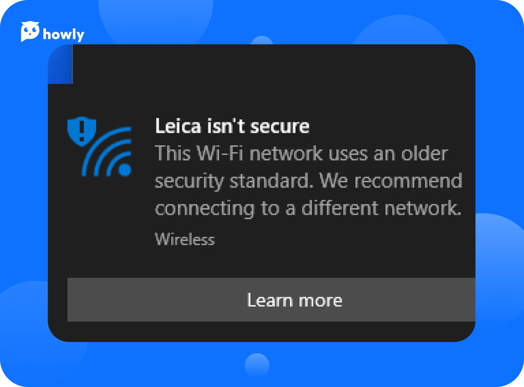 Wi-Fi Weak Security
