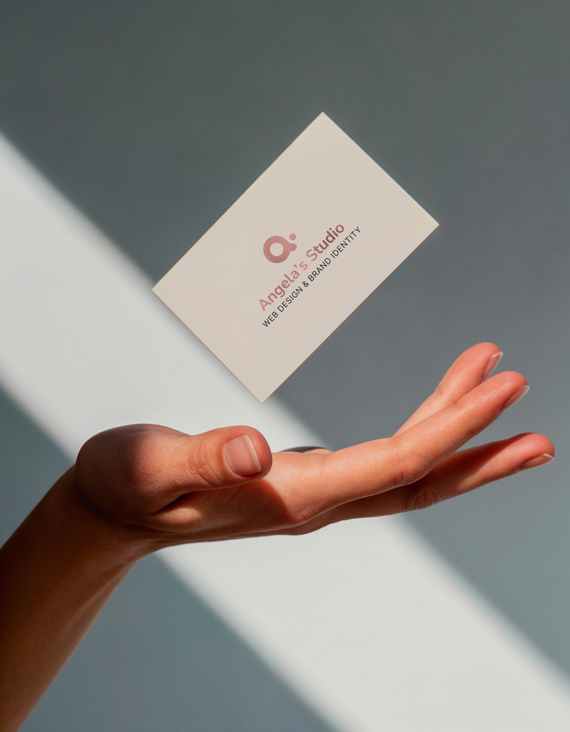 Angela's Studio business card
