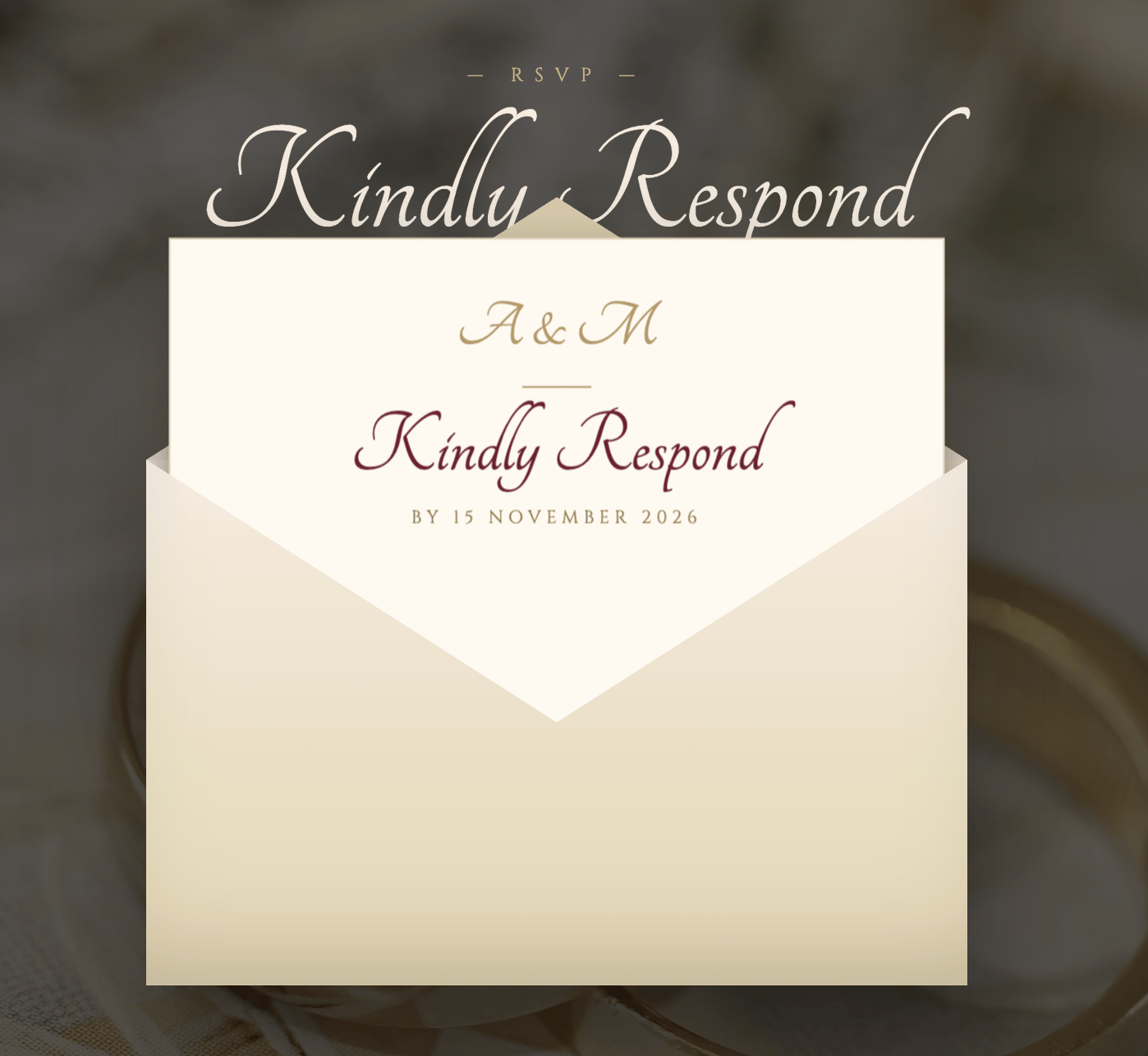 Opening — RSVP