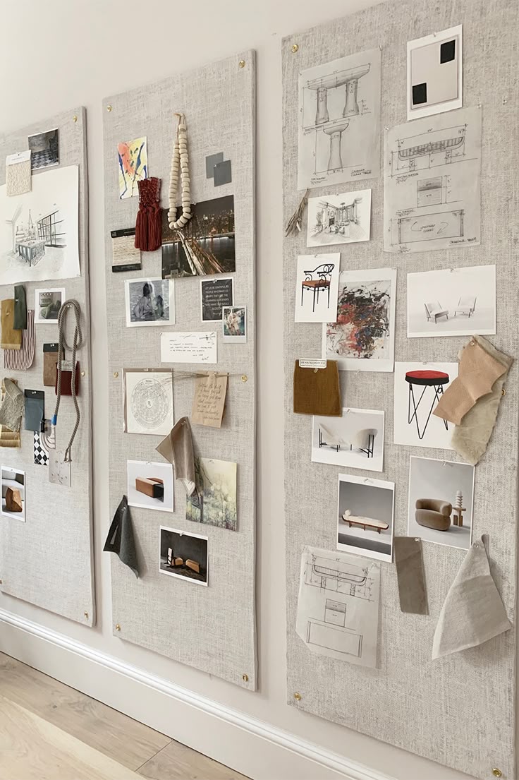 Designer's reference moodboard