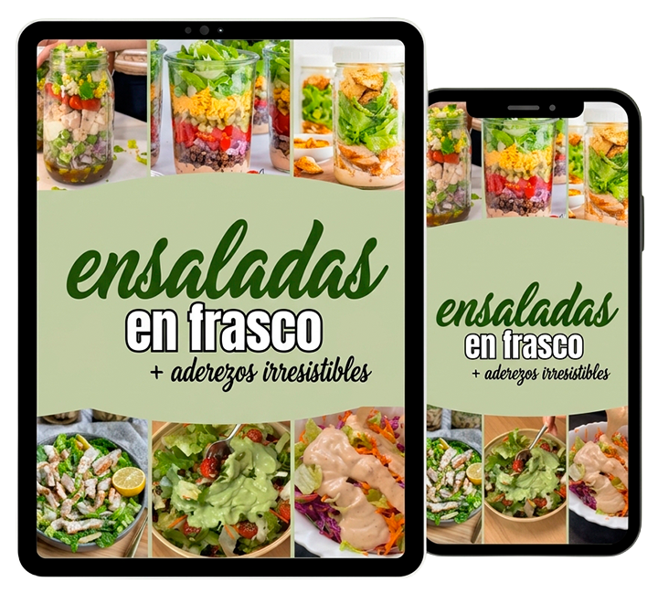 60 Ensaladas en Frasco