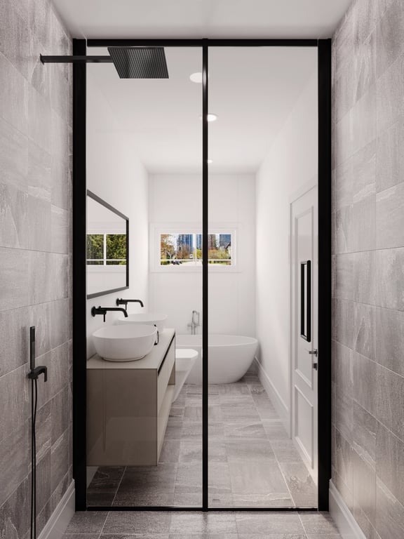 Master Washroom (Unit B & D)