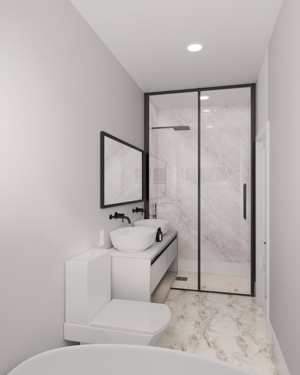 Master Washroom (Unit A & C)