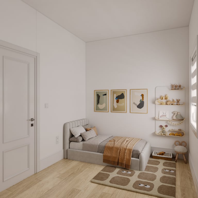 2nd Bedroom (Unit A & C)