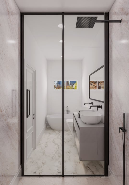 Master Washroom (Unit A & C)