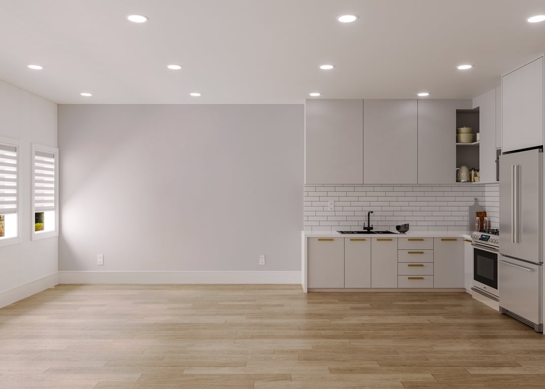 Unfurnished Living Room