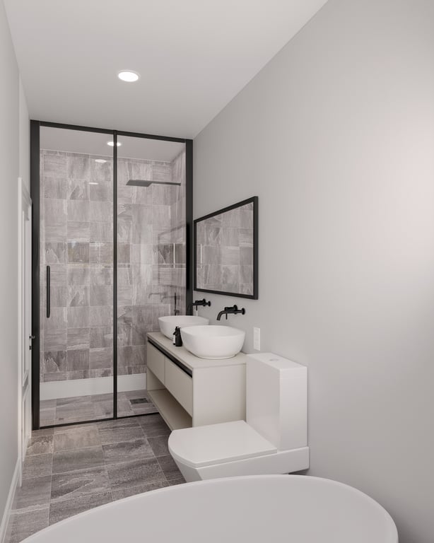 Master Washroom (Unit B & D)