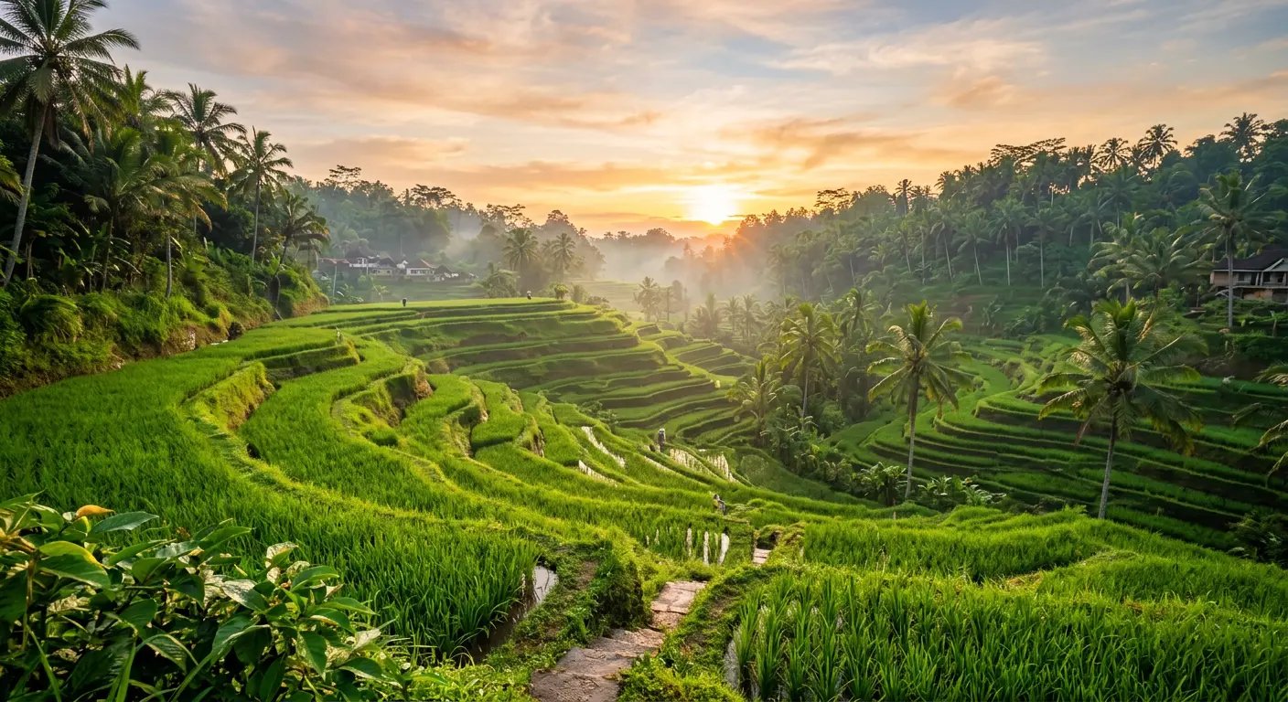 Bali rice terraces