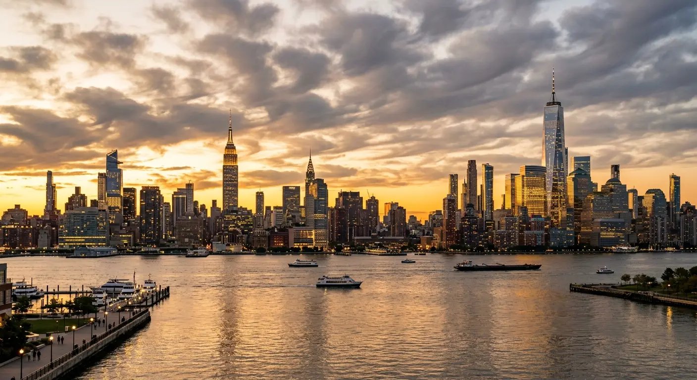 New York City Manhattan skyline