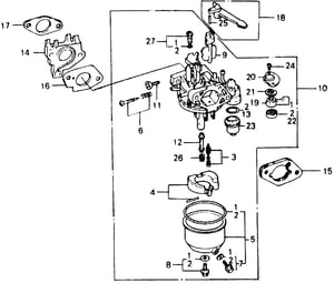 Image of 16100-ZE2-812