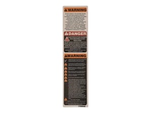 DECAL, WARN/DANGER