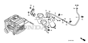 TUBE, CANISTER DRAIN