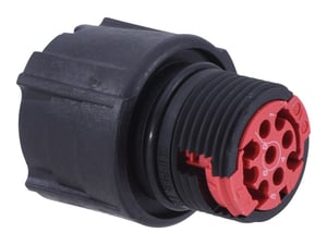 CONNECTOR,9 POS. PLUG,CLIPPER