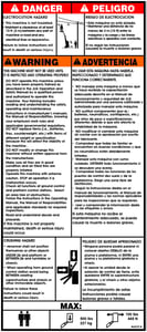 DECAL,INSTRUCTIONS GB/SP T20E