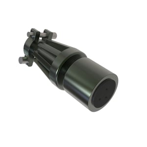 57M10231: Green Internal Electrical Connector Housing, 3 Cavities