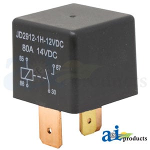 Relay; 70 Amp W/ Resistor