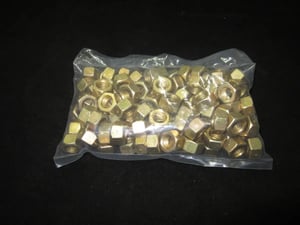 NUT HEX,.375-16 LOCK,QTY=100