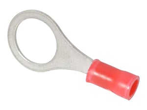 TERMINAL, RING 3/8" STUD 18-22