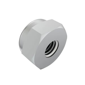 5HG910118: Hexagonal Lock Nut, 1/4"