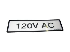 NAMEPLATE,120V.