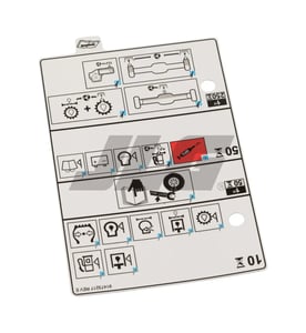 NAMEPLATE,SERVICE INSTRUC(ENG)