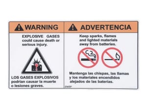 DECAL,BATTERY WARNING (SPAN)