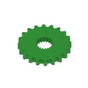 N218700: Grain Box Power Shaft Spur Gear