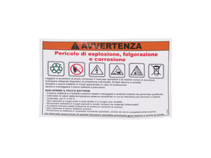 STICKER LITHIUM