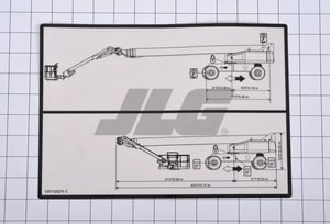 DECAL,LIFT DIAGRAM 1500SJ