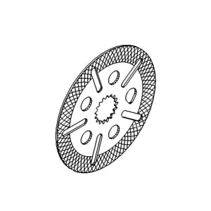 Disk With Inner Spline