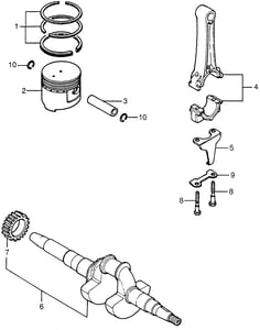 CRANKSHAFT (NOT AVAILABLE)