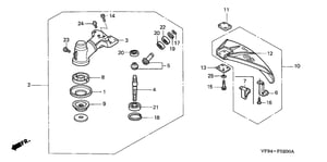 Image of 90654-VF9-B01