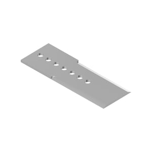 CXT14075: 2 Edge Basecutter Blade, 6 mm Thickness