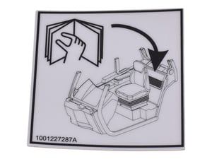 DECAL,MANUAL LOCATION