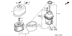 Image of 17210-ZE2-822
