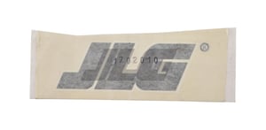 DECAL, (JLG) 1 1/2"