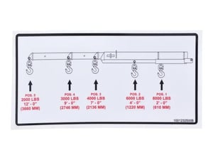 DECAL,TRUSS BOOM LOAD