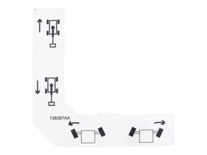 DECAL,DRIVE/STEER CONTROL