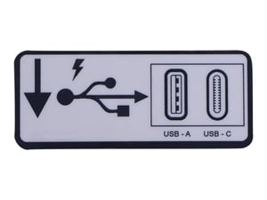 DECAL,USB CHARGE
