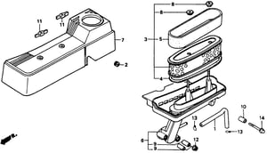 Image of 17217-ZE7-013