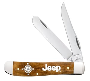 Jeep®  Embellished Smooth Antique Bone Mini Trapper