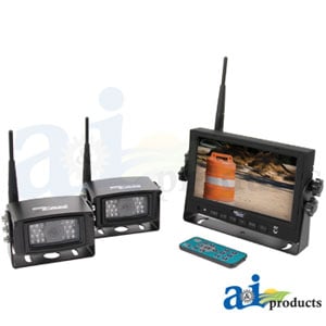 CabCAM Video System, Wireless (Includes 7` Monitor and 2 Cameras)