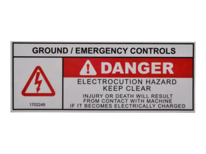 DECAL, (DANGER)