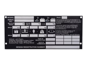 SN PLATE,AUS, TJN