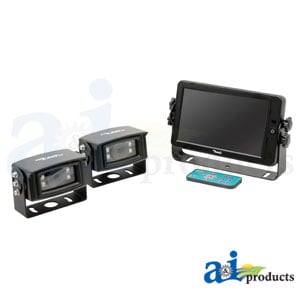 CabCAM High Definition 7` QUAD Video System, Touch Screen, (Includes 7` QUAD Monitor / 2 Camera)