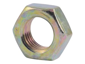 NUT,HEX JAM 3/8-24 GR5 ZN
