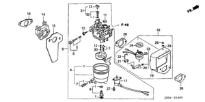 Image of 16211-ZB8-000