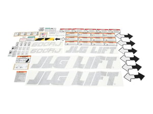 KIT,MACHINE DECAL