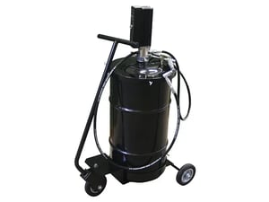 Portable Grease Pump Pkg, 120lb, Cart